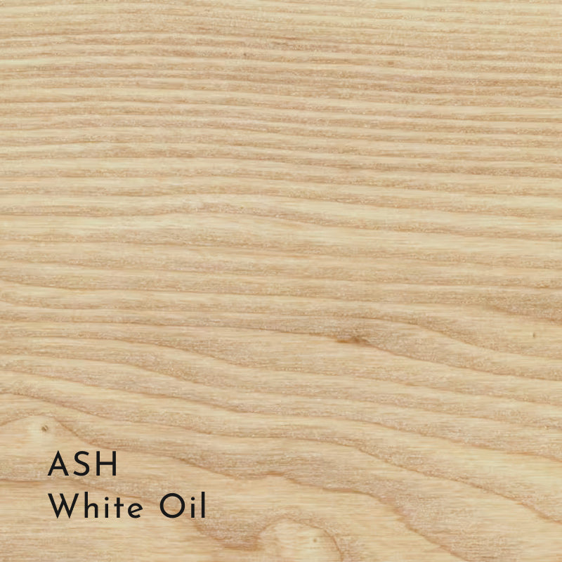 KK97170 Safari footstool アッシュ材/ホワイトオイル仕上げ/ナチュラルキャンバス H340mm