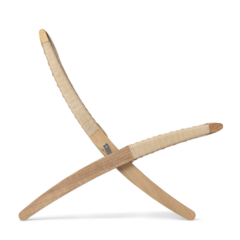 MG501 Paper cord Cuba Chair オーク材/オイル仕上げ/ナチュラルペーパーコード SH390mm