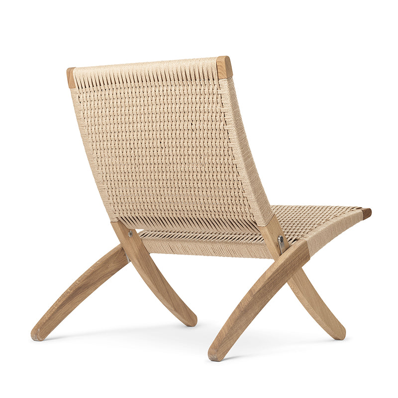 MG501 Paper cord Cuba Chair オーク材/オイル仕上げ/ナチュラルペーパーコード SH390mm