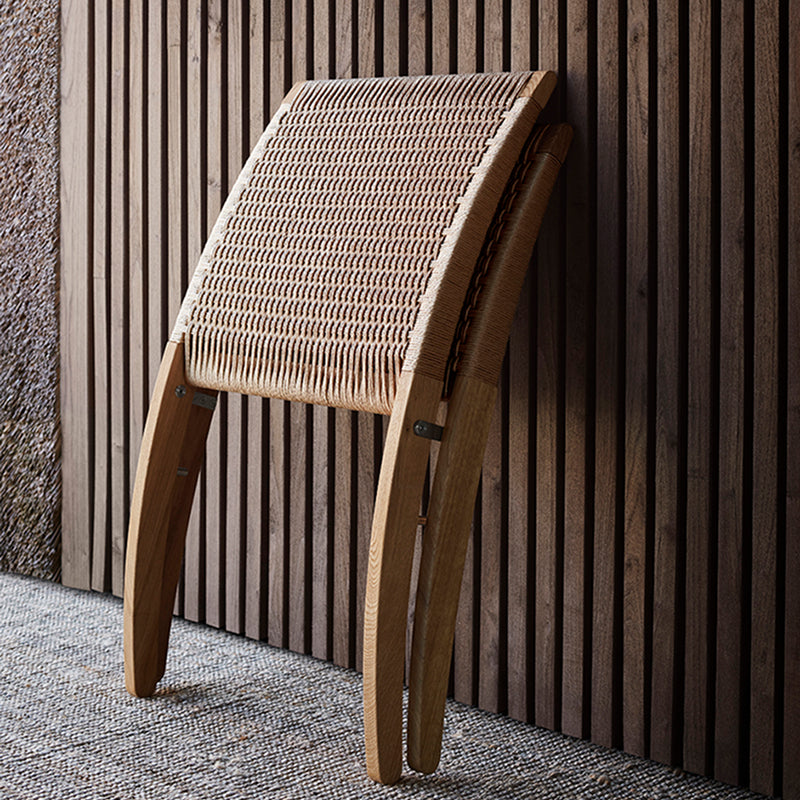 MG501 Paper cord Cuba Chair オーク材/オイル仕上げ/ナチュラルペーパーコード SH390mm