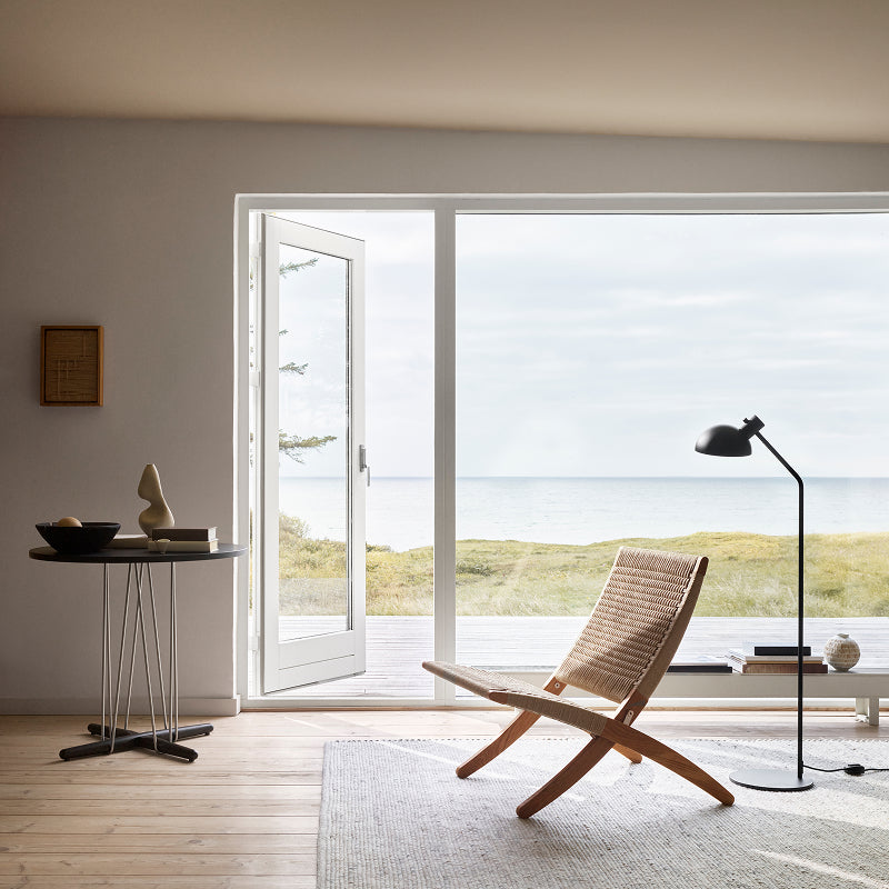 MG501 Paper cord Cuba Chair オーク材/オイル仕上げ/ナチュラルペーパーコード SH390mm