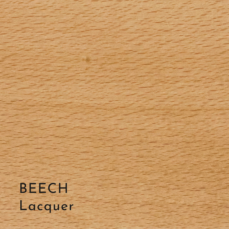 クリスマス前にお届け★｜ND54 High Chair ビーチ材/マットラッカー仕上げ/サドルレザーコニャック SH535mm