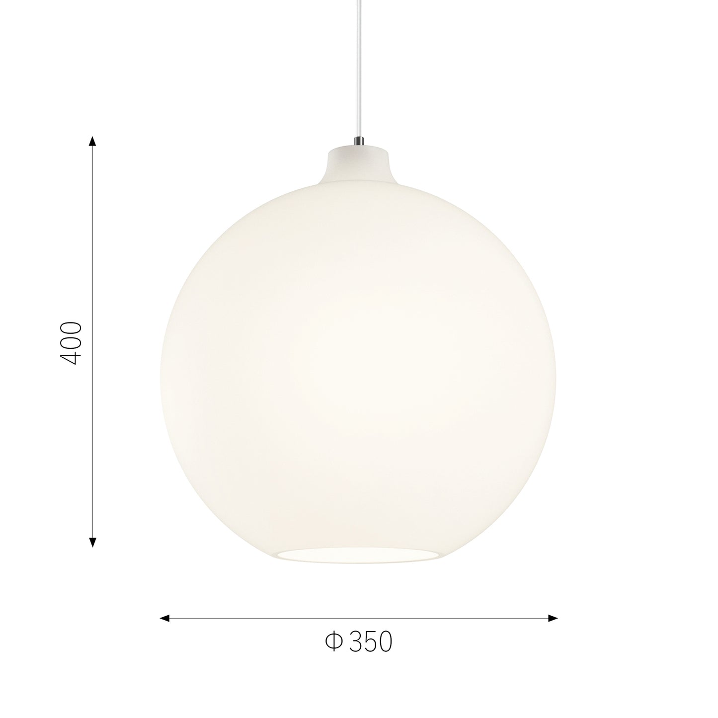 Louis Poulsen（ルイスポールセン）Wohlert ホワイト Φ350mm