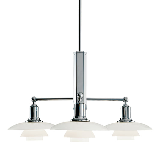 Louis Poulsen（ルイスポールセン）PH2/1 Stem fitting  3灯 ホワイト Φ596mm