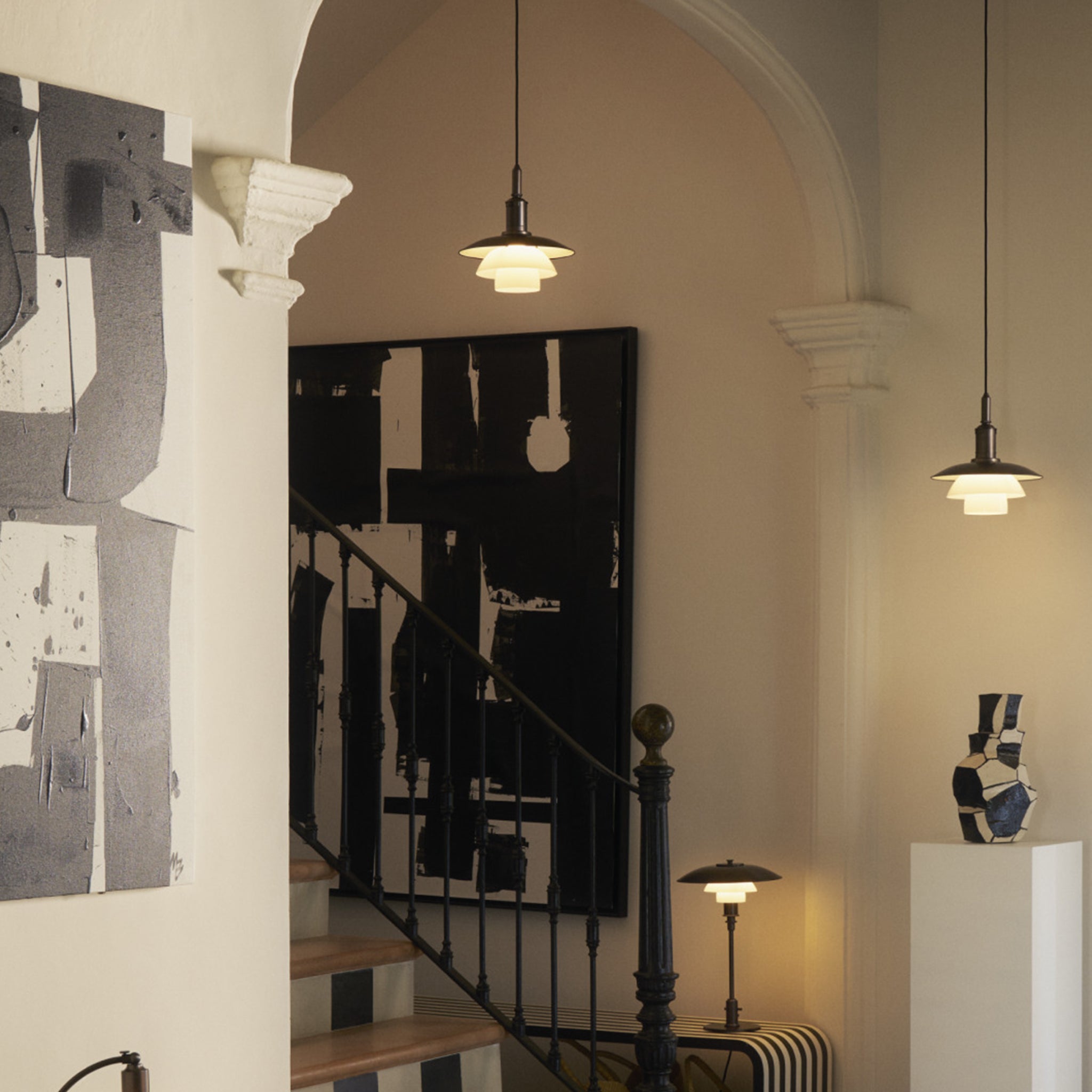 Louis Poulsen（ルイスポールセン）PH 3/3 Aged Brass Opal Pendant エイジド・ブラス/乳白ガラス Φ285mm