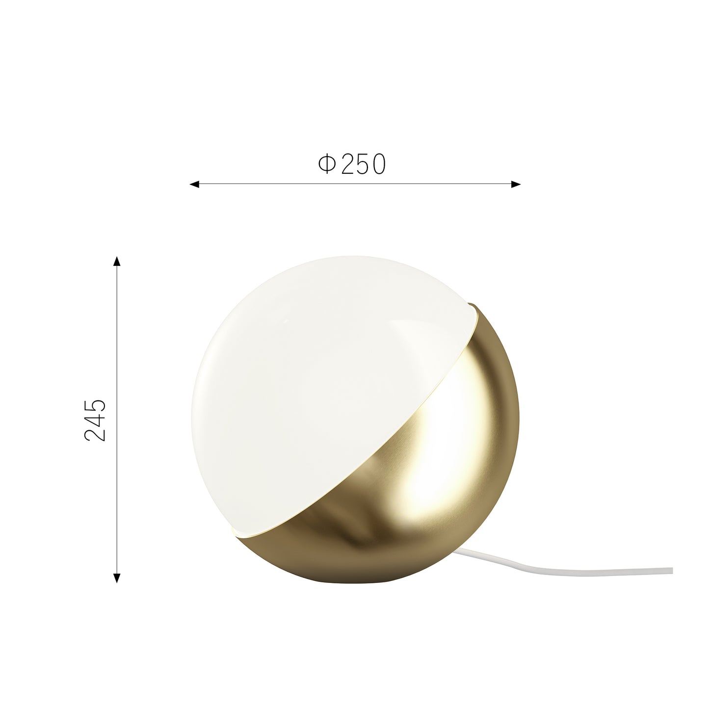 Louis Poulsen（ルイスポールセン）VL Studio 真鍮（ラッカー仕上げ） Φ250mm