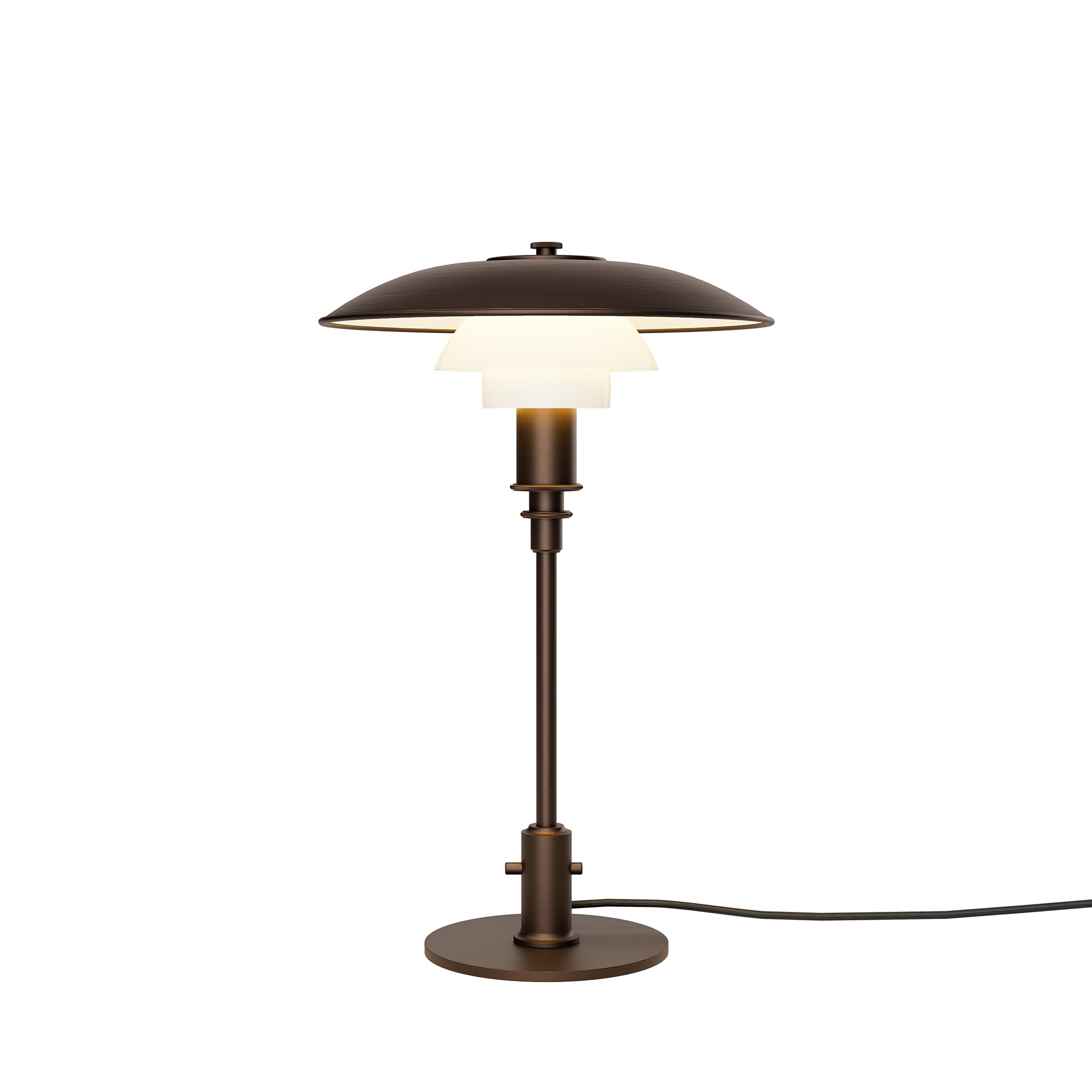 Louis Poulsen（ルイスポールセン）PH 3/2 Aged Brass Opal Table Lamp