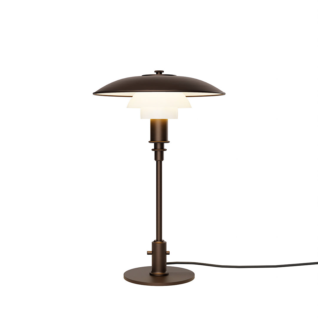 Louis Poulsen（ルイスポールセン）PH 3/2 Aged Brass Opal Table Lamp エイジド・ブラス/乳白ガラス H455mm