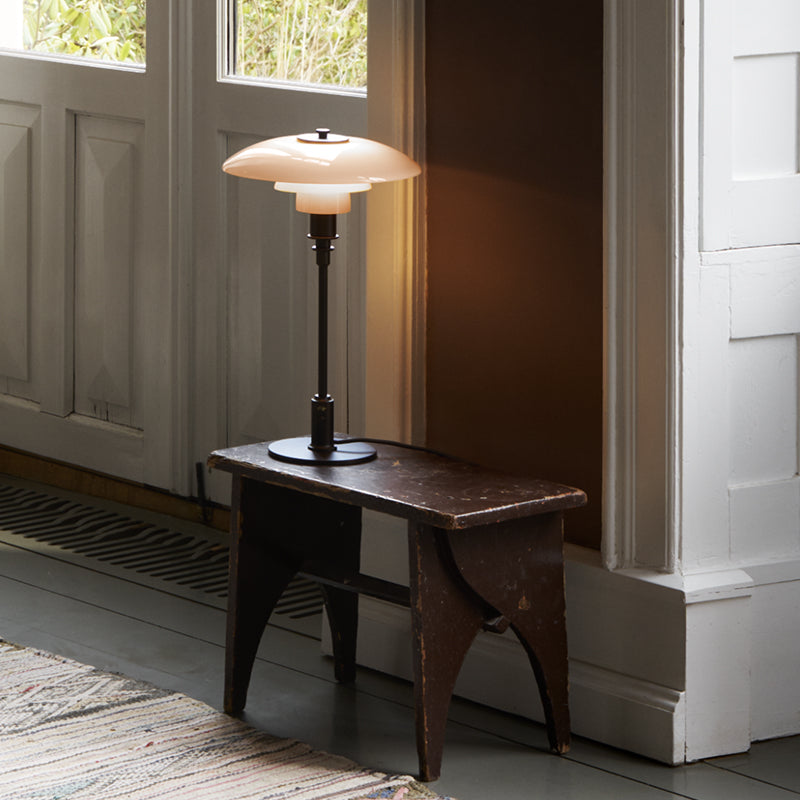 【限定生産】Louis Poulsen（ルイスポールセン）PH3/2 Dusty Terracotta Table Lamp ダスティー・テラコッタ / エイジド・ブラス H455-470mm