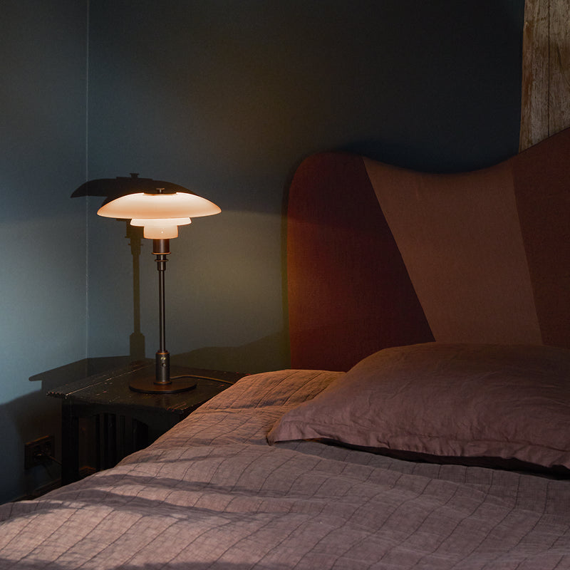 【限定生産】Louis Poulsen（ルイスポールセン）PH3/2 Dusty Terracotta Table Lamp ダスティー・テラコッタ / エイジド・ブラス H455-470mm