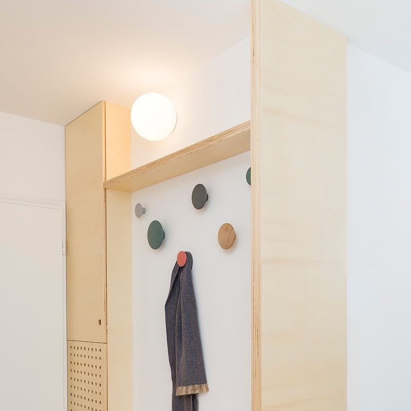 DIOSCURI CEILING WALL 14 ホワイト Φ140mm　