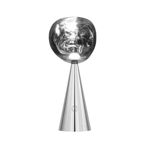 【廃番】TOM DIXON （トム・ディクソン）ポータブル照明 MELT PORTABLE メルト シルバー