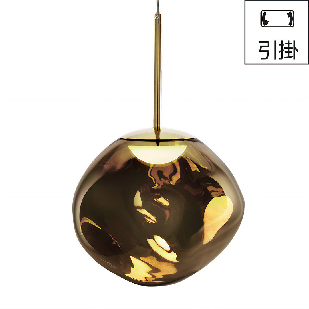 引掛｜MELT PENDANT 30 LED コッパー Φ270mm - YAMAGIWA OnlineStore