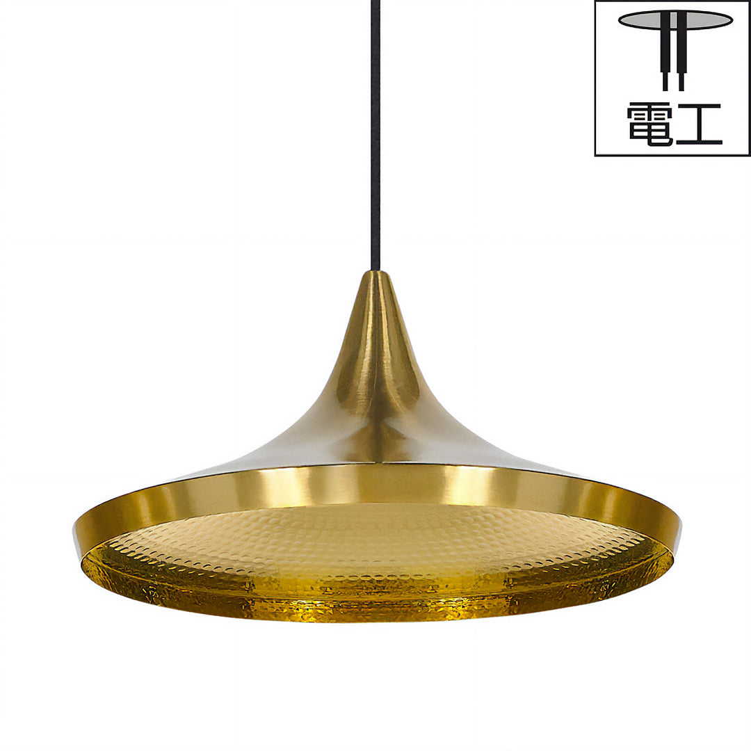 電工｜BEAT WIDE PENDANT LED ブラック Φ360mm - YAMAGIWA OnlineStore