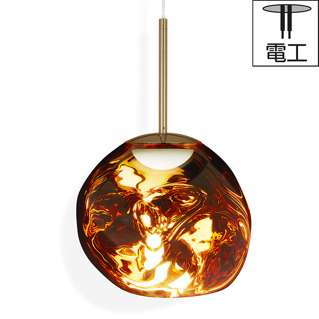 電工｜MELT PENDANT 30 LED コッパー Φ270mm - YAMAGIWA OnlineStore