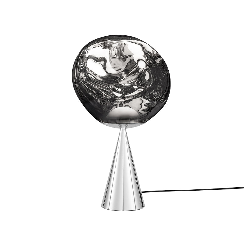 MELT CONE FAT TABLE SILVER Φ270mm