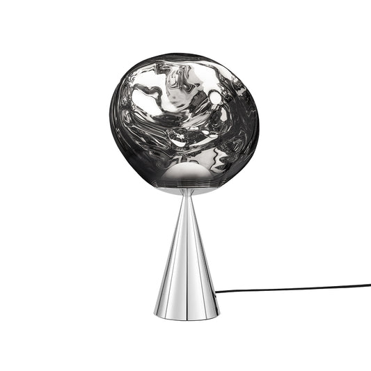 MELT CONE FAT TABLE SILVER Φ270mm