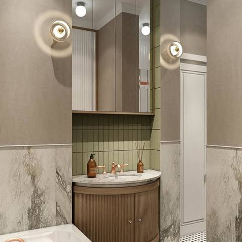 STONE WALL LED ホワイト Φ180mm　