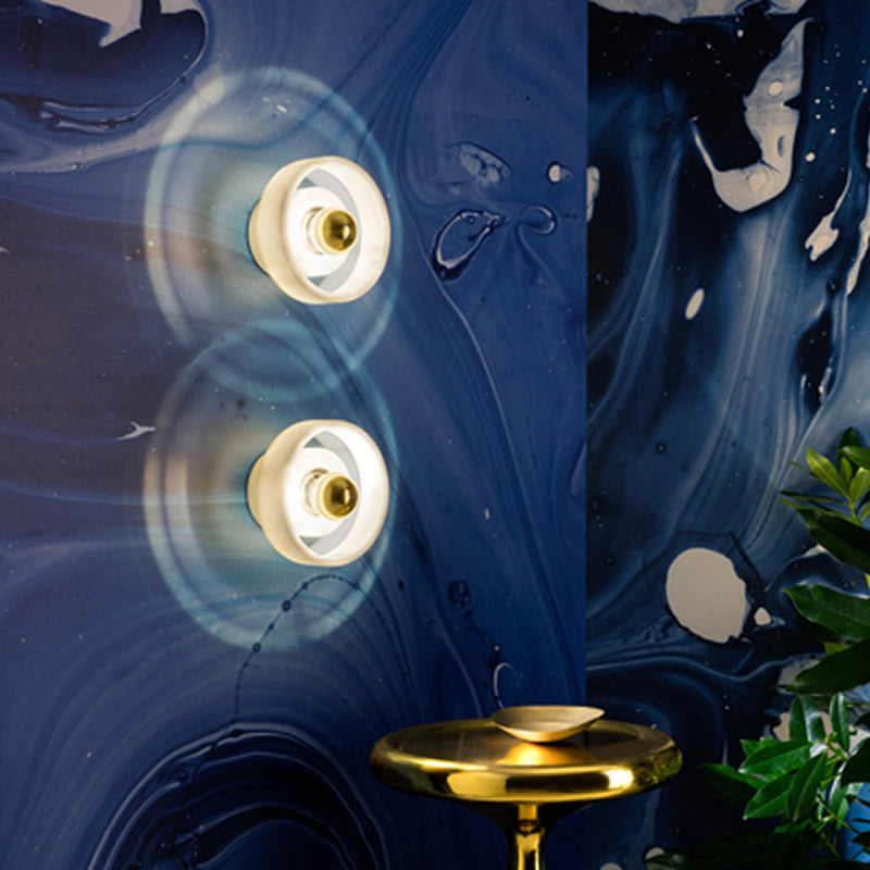 STONE WALL LED ホワイト Φ180mm　