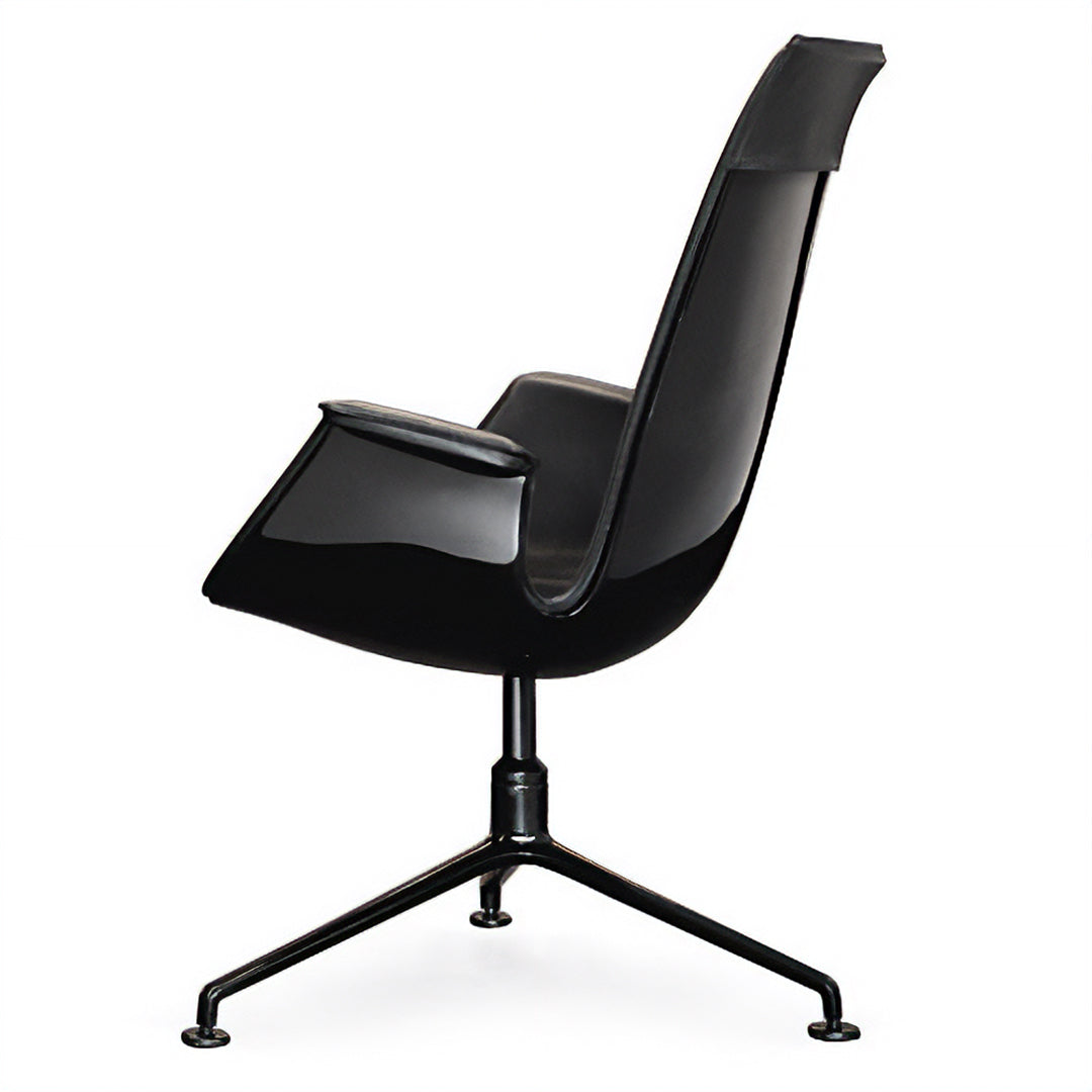 FK NEW EDITION HIGH BACK Armchair ブラック SH450mm - YAMAGIWA