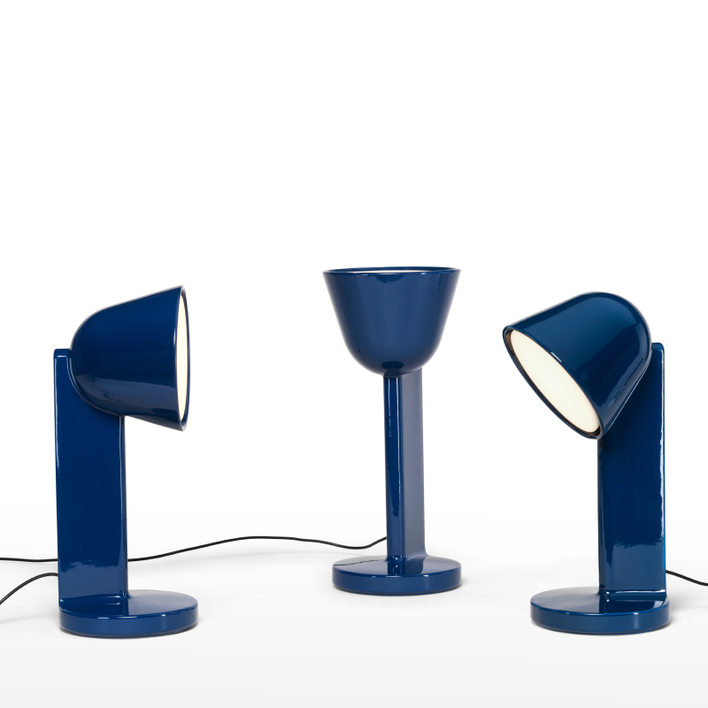 FLOS（フロス）CERAMIQUE SIDE ネイビーブルー H540mm - YAMAGIWA