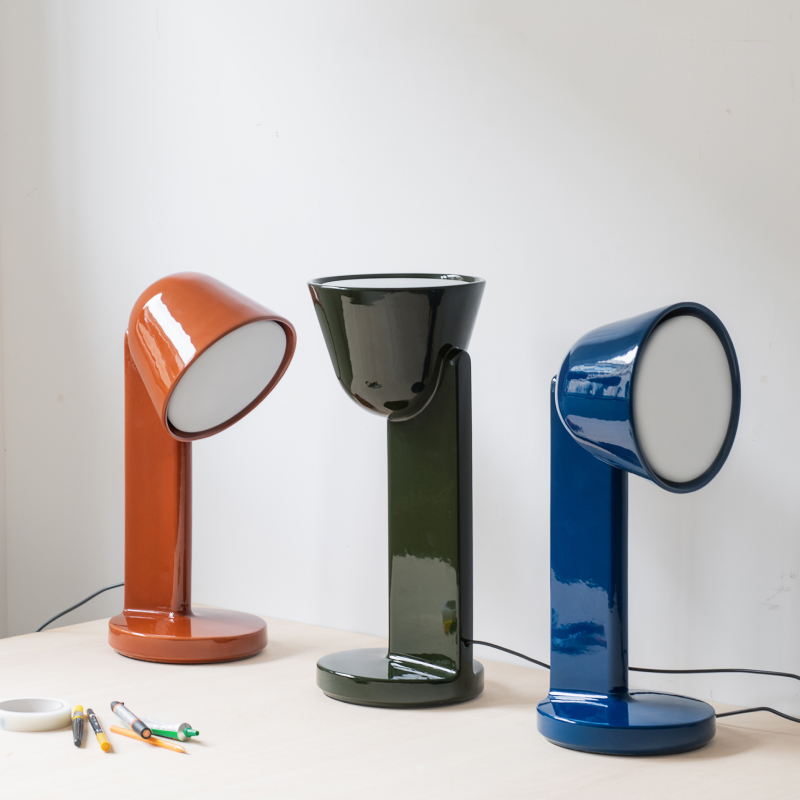 FLOS（フロス）CERAMIQUE SIDE ネイビーブルー H540mm - YAMAGIWA