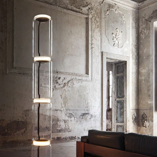 FLOS（フロス）Noctambule F2 Low Cylinders S クリア H950mm