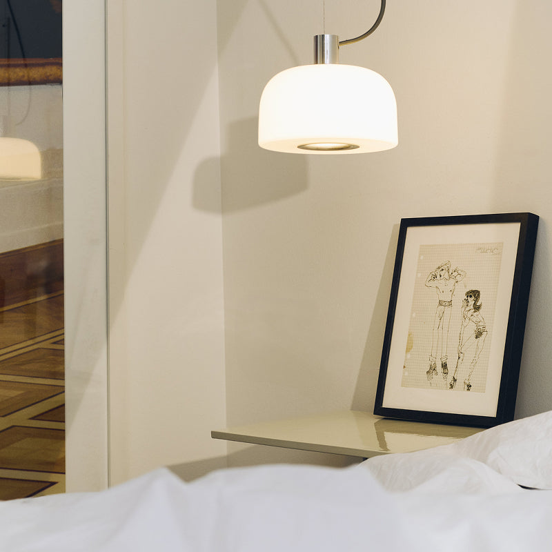 （122763）フロス　照明［ホワイト］ FLOS（フロス）Bellhop Glass S1 ホワイト Φ330mm - YAMAGIWA OnlineStore