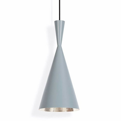 【廃番】TOM DIXON（トム・ディクソン）ペンダント照明 BEAT TALL PENDANT  ビート  グレー（ランプ別売）