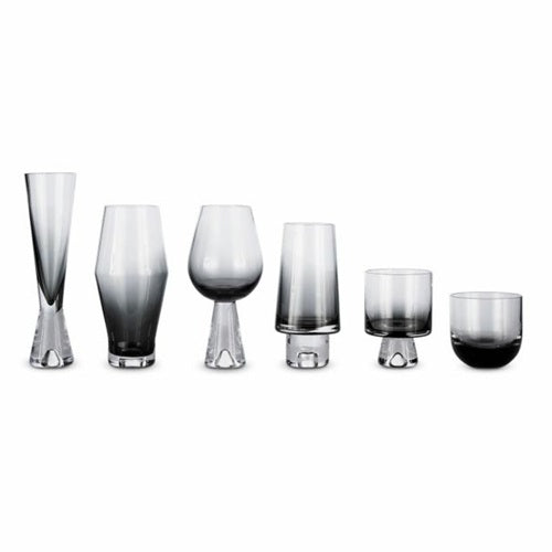 TANK WINE GLASS × 2 ブラック W90×D90mm