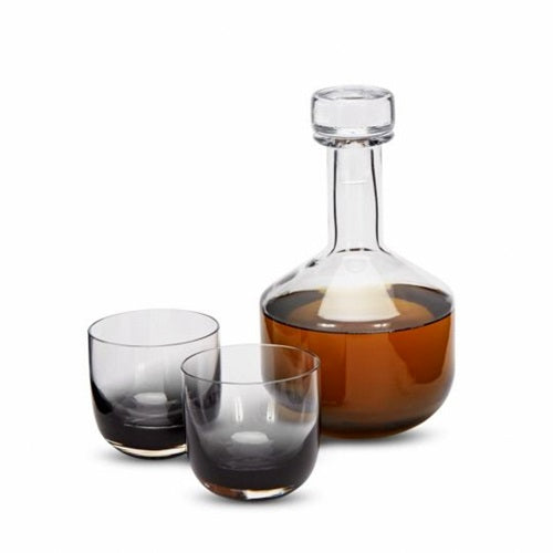 TANK WHISKEY DECANTER ブラック W130×D130mm