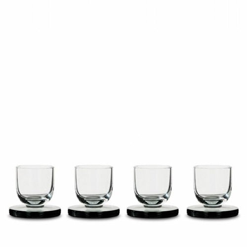 PUCK SHOT GLASSES × 4 クリア W59×D59mm