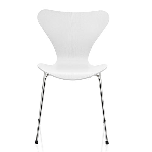 【廃番】Fritz Hansen「Series 7（セブンチェア）」スタッキング可能 カラードアッシュ/ホワイト[7973107#105]
