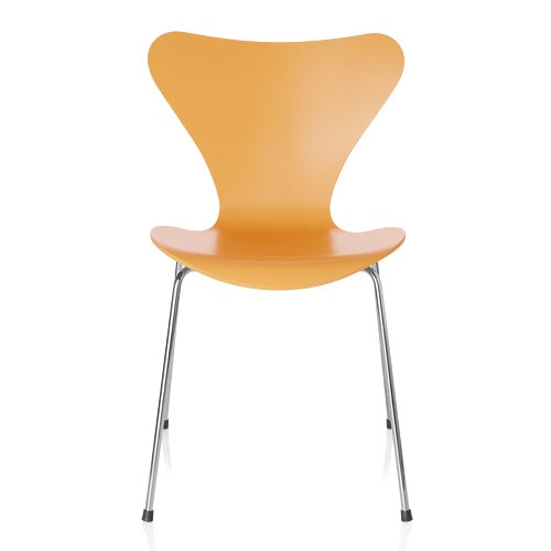 【廃番】Fritz Hansen「Series 7（セブンチェア）」スタッキング可能 ラッカー/エジプシャンイエロー[7973107#450]