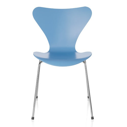 【廃番】Fritz Hansen「Series 7（セブンチェア）」スタッキング可能 ラッカー/トリエステブルー[7973107#840]