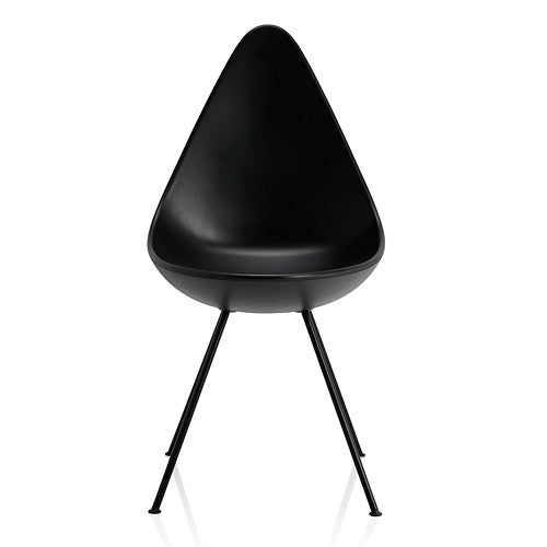 【廃番】Fritz Hansen（フリッツ・ハンセン）「The Drop（ドロップチェア）」ブラック/脚塗装[7973110B/B]