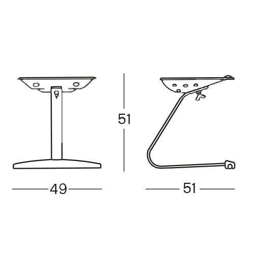 Mezzadro レッド W490mm