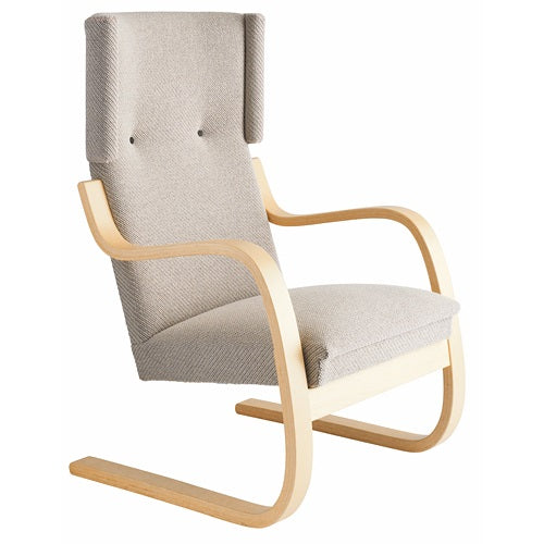 【廃番】artek（アルテック）チェア 401 by Hella Jongerius（ヘラ・ヨンゲリウス） ナチュラルラッカー/グレー