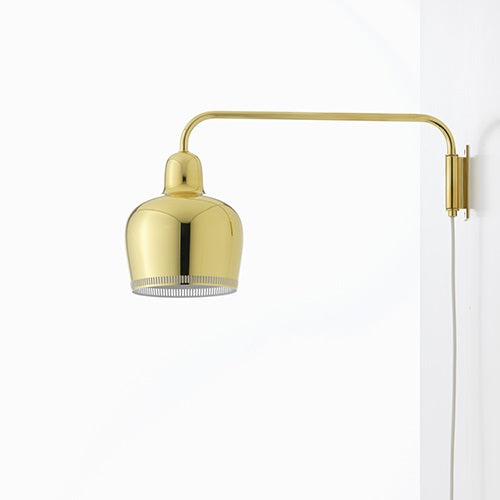 A330S Wall Light Golden Bell ブラス W170mm