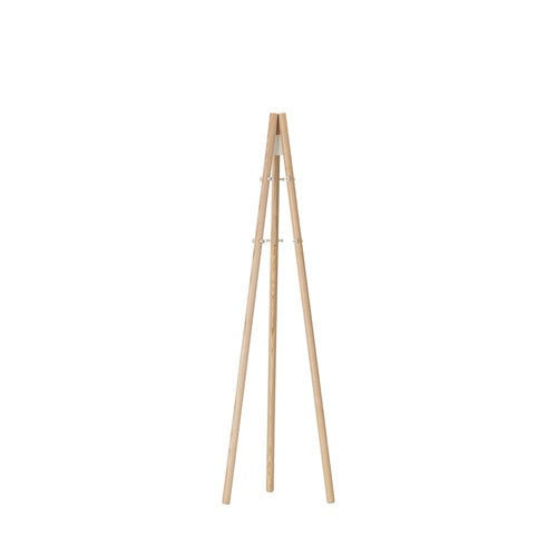 Kiila Coat Stand ナチュラル/ストーンホワイト H1920mm