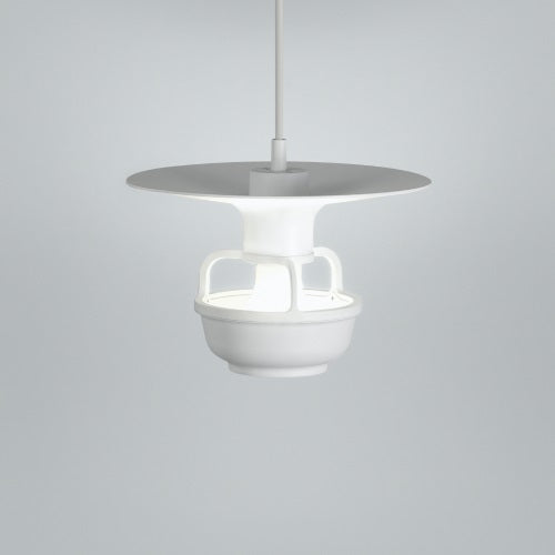 Kori Pendant Light with Disc Shade ホワイト W220mm