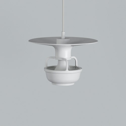 Kori Pendant Light with Disc Shade ホワイト W220mm