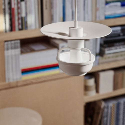 Kori Pendant Light with Disc Shade ホワイト W220mm