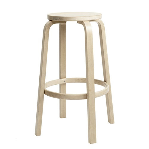 Bar Stool 64 ナチュラルラッカー H750mm