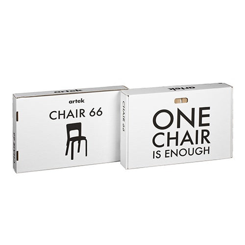 Chair 66 ブラック SH440mm