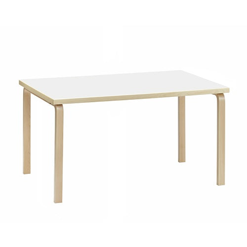 Aalto Table rectangular 82A ホワイトラミネート W1500mm