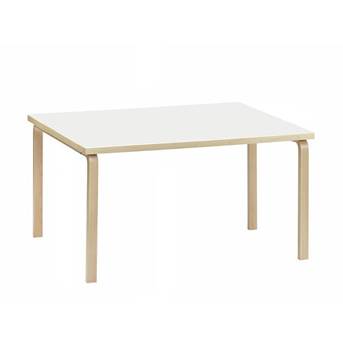 Aalto Table rectangular 82B ホワイトラミネート W1350mm