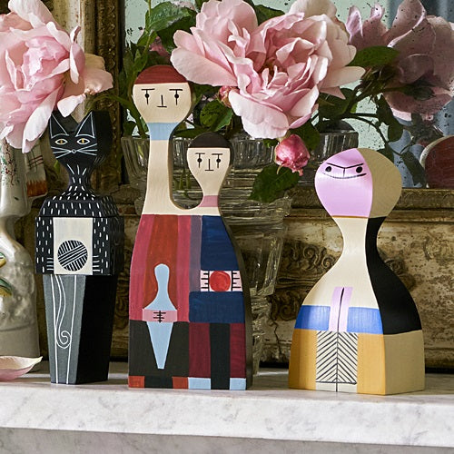 Wooden Dolls No.11 マルチカラー H200mm - YAMAGIWA OnlineStore