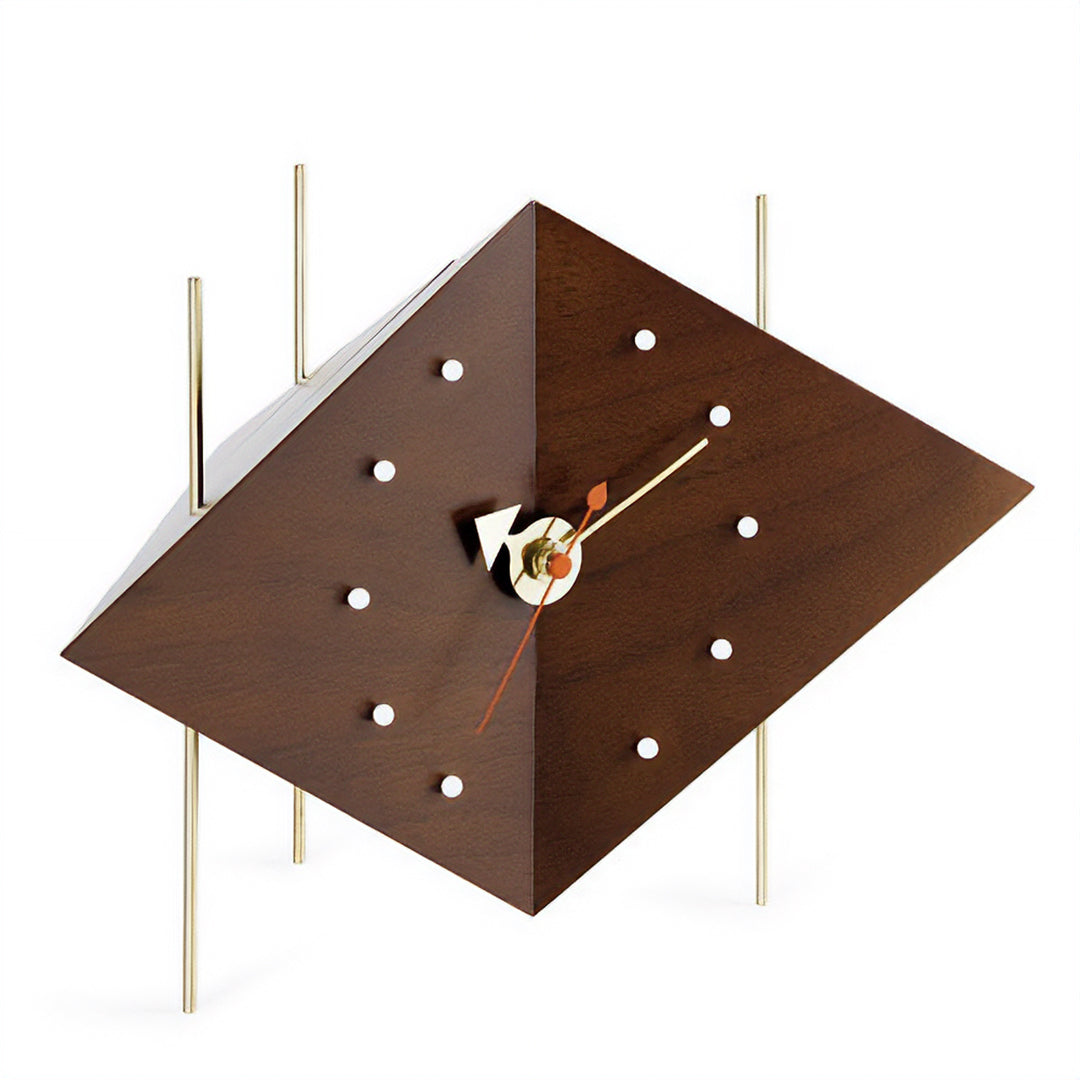Diamond Clock ウォルナット H170mm - YAMAGIWA OnlineStore