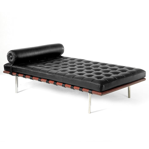 【廃番】Knoll（ノル）「 Barcelona Couch（バルセロナカウチ）1930年」ブラック【取寄品】[935258LSHO1/VOBLCK]